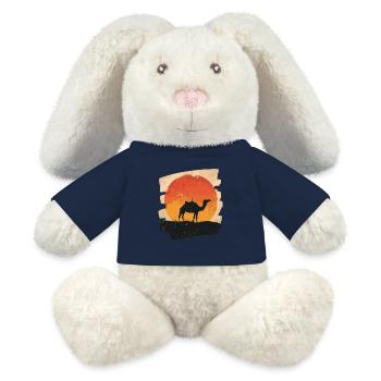 Camel - MiniFeet® RecycelHase® Bunny Cream - french navy - Front