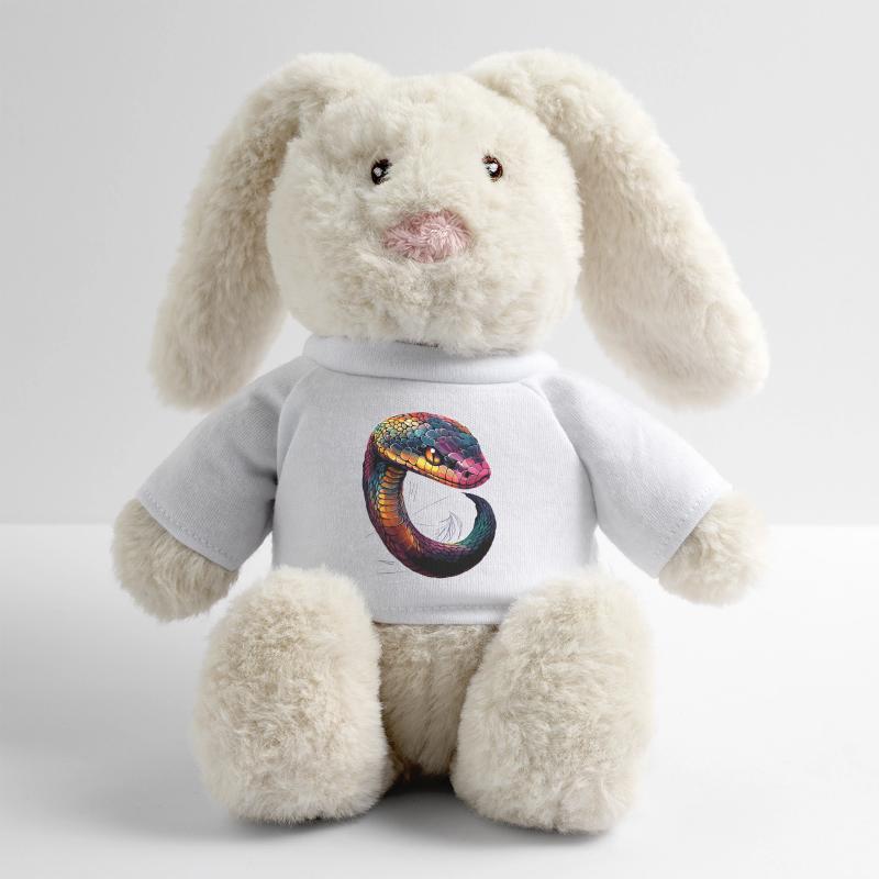 Schlange Python Kobra Klapperschlange Schlangen MiniFeet® RecycelHase® Creme