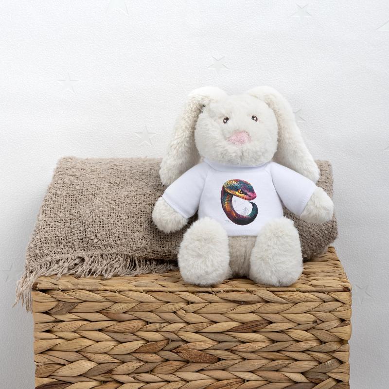 Schlange Python Kobra Klapperschlange Schlangen MiniFeet® RecycelHase® Creme