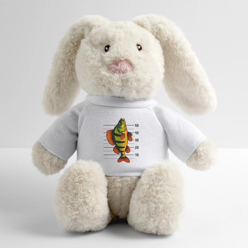 Perche Perche Perche Perche Perche Pêche Perche Perche Lapin en peluche recyclé MiniFeet® Crème