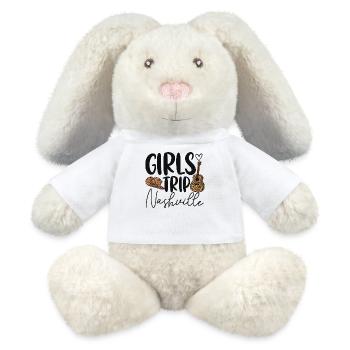 Girls Trip Nashville - MiniFeet® RecycelHase® Creme - Weiß - Vorne