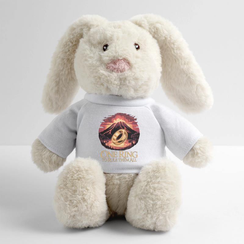 Vulkanischer Ringwappen MiniFeet® RecycelHase® Creme
