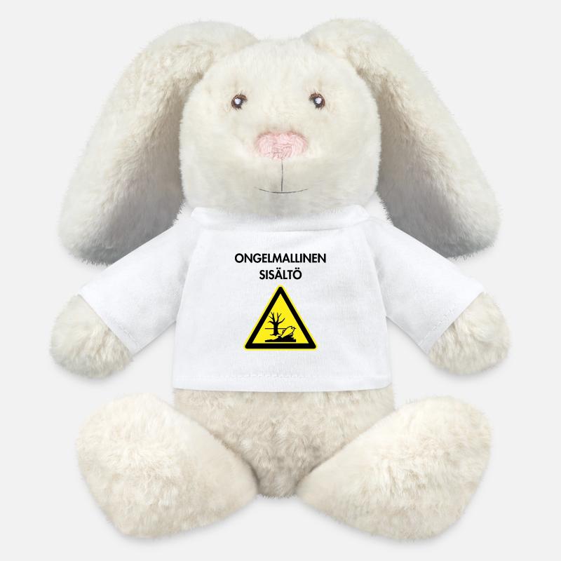 Problematic content - MiniFeet® RecycelHase® Bunny Cream - white