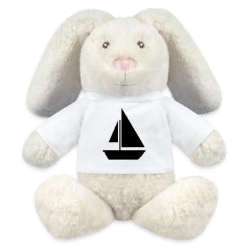 Sail - MiniFeet® RecycelHase® Creme - Weiß - Vorne