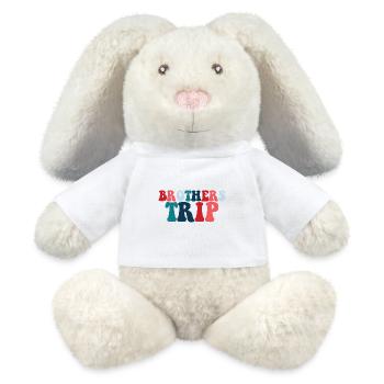Sibling Brothers Journey - MiniFeet® RecycelHase® Bunny Cream - white - Front