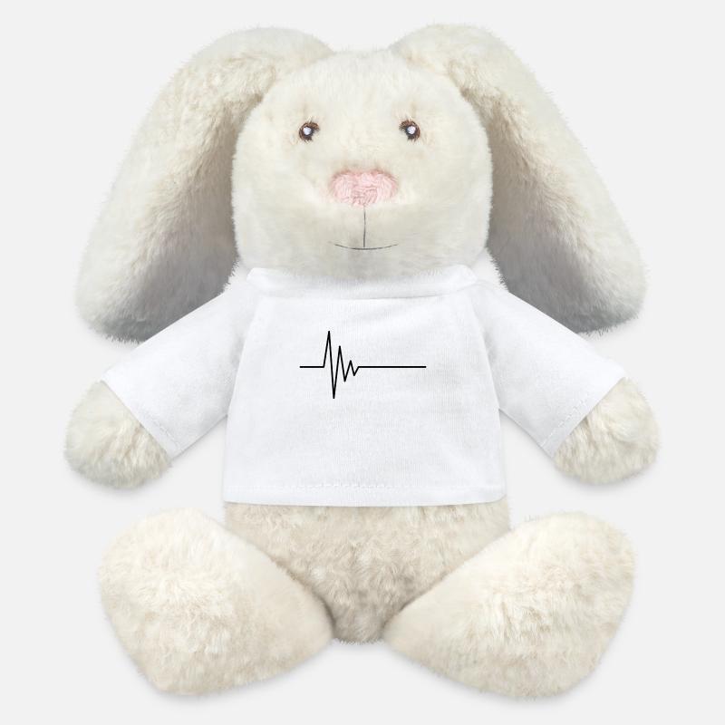 ECG Black - MiniFeet® RecycelHase® Bunny Cream - white