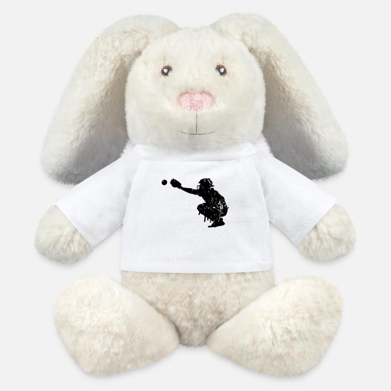 Baseball - MiniFeet® RecycelHase® Creme - Weiß