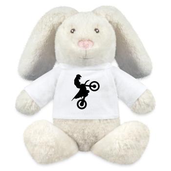 Jump Schwarz - MiniFeet® RecycelHase® Creme - Weiß - Vorne