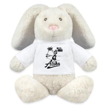 Aloha - MiniFeet® RecycelHase® Creme - Weiß - Vorne
