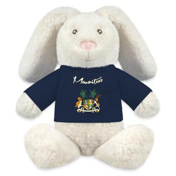 Mauritius - MiniFeet® RecycelHase® Creme - French Navy - Vorne