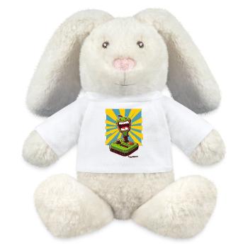 Joystick 01 - MiniFeet® RecycelHase® Bunny Cream - white - Front
