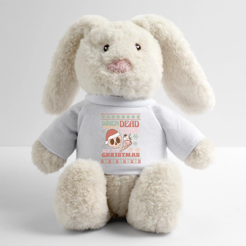 Hässlicher Weihnachtspullover MiniFeet® RecycelHase® Creme