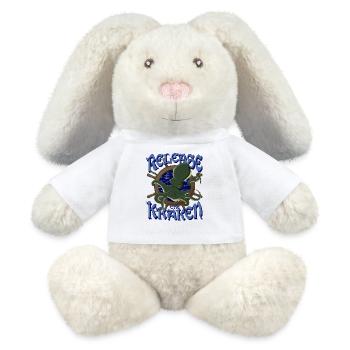 Release the kraken - MiniFeet® RecycelHase® Bunny Cream - white - Front