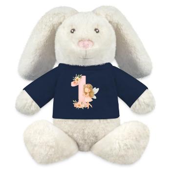 fairy birthday/ Fee - MiniFeet® RecycelHase® Creme - French Navy - Vorne