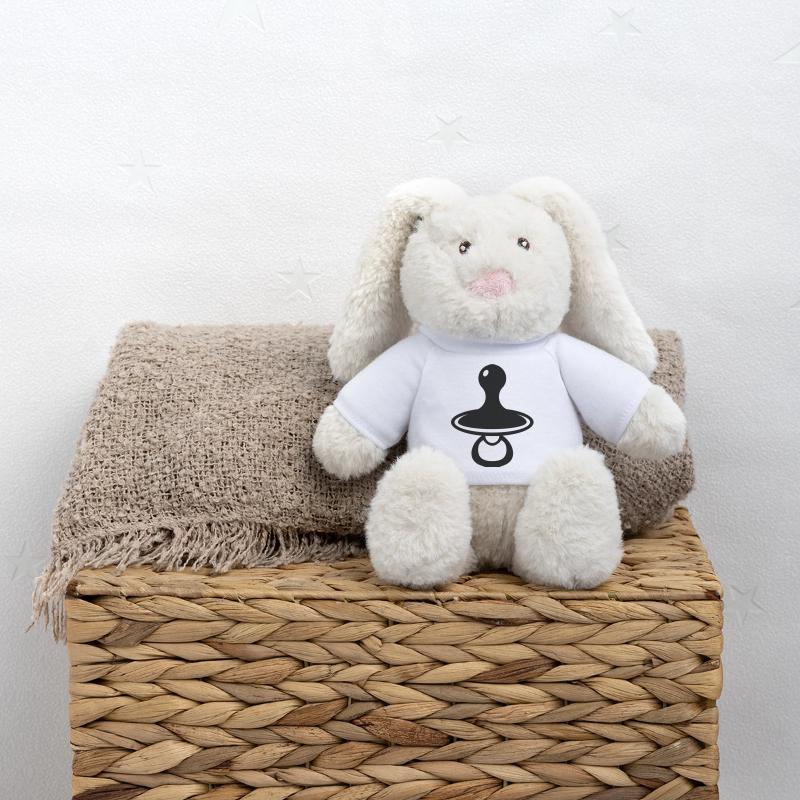 Babyschnuller MiniFeet® RecycelHase® Creme