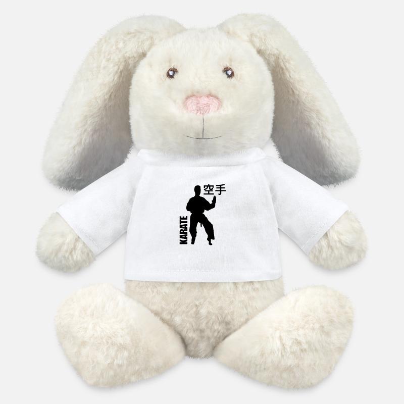 Karate - MiniFeet® RecycelHase® Creme - Weiß
