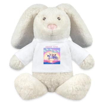 Braut Zeit - MiniFeet® RecycelHase® Creme - Weiß - Vorne