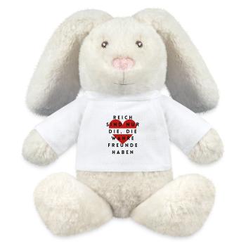 Friends - MiniFeet® RecycelHase® Creme - Weiß - Vorne