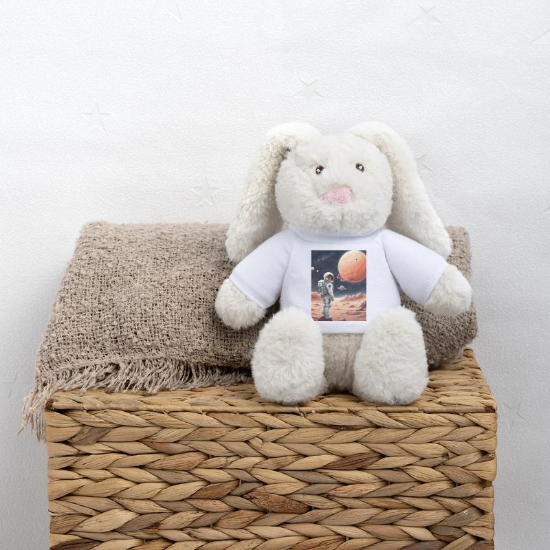 Space Astronaut MiniFeet® RecycelHase® Bunny Cream