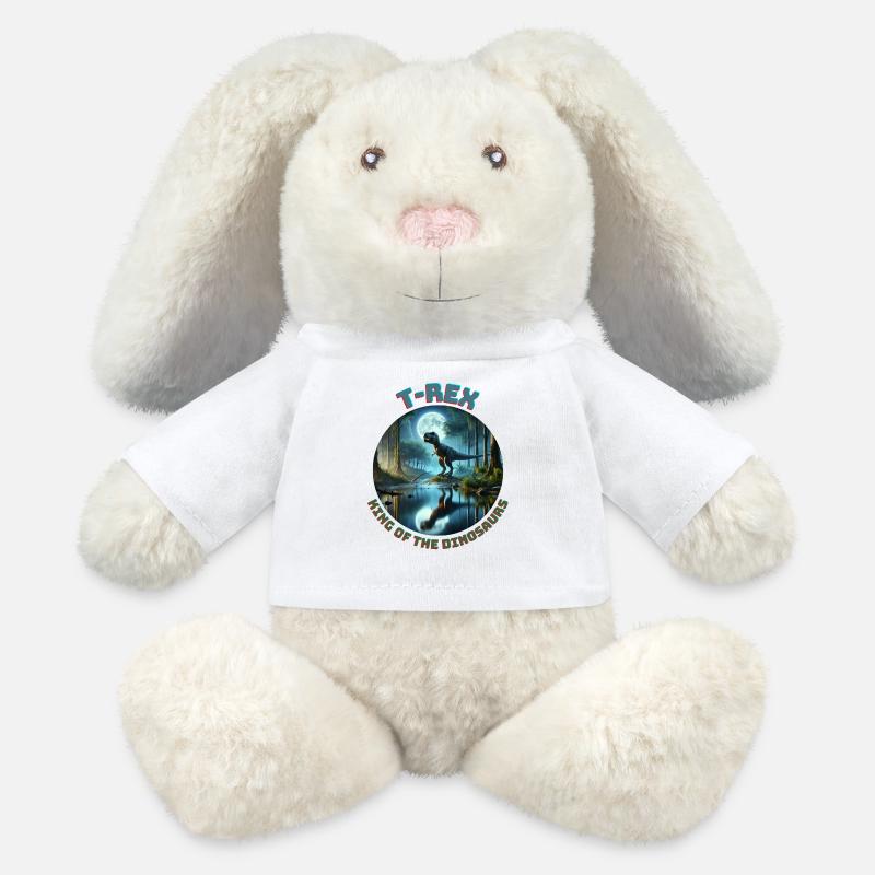 T Rex10 - MiniFeet® RecycelHase® Creme - Weiß
