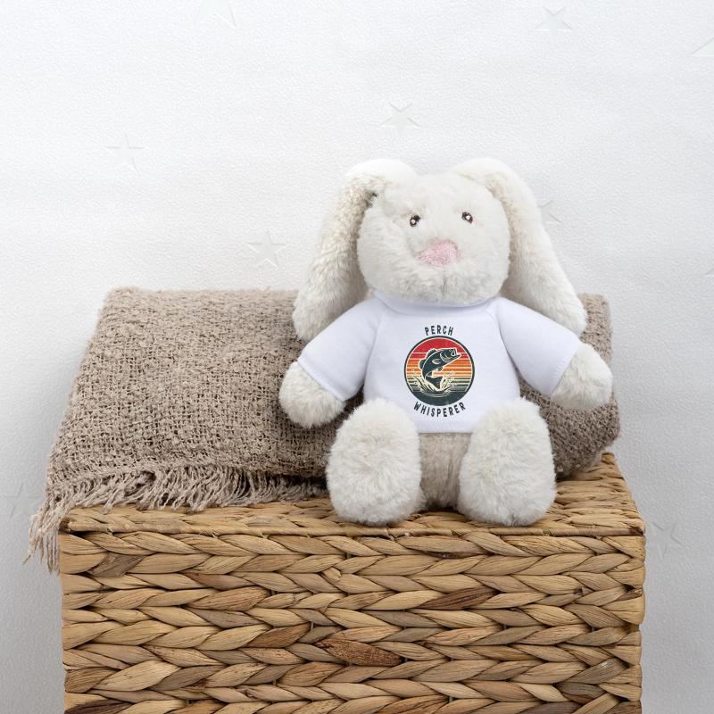 Design Perch Whisper Lapin en peluche recyclé MiniFeet® Crème