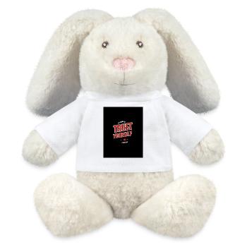 Encouragement Self-confidence - MiniFeet® RecycelHase® Bunny Cream - white - Front