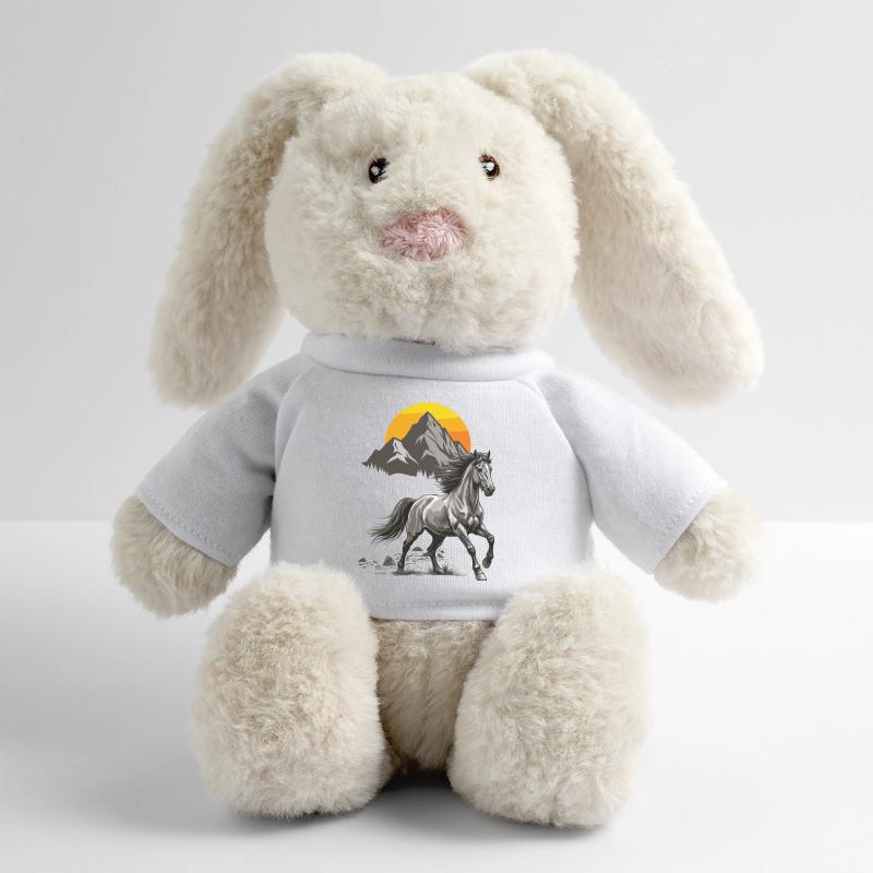 Galloping Summit Sunset MiniFeet® RecycelHase® Bunny Cream