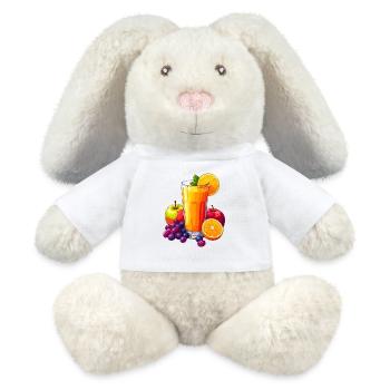 Multivitamin juice - MiniFeet® RecycelHase® Bunny Cream - white - Front