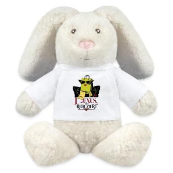 Luxury but reduced - MiniFeet® RecycelHase® Bunny Cream - white - Front