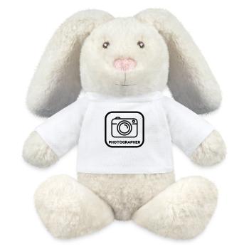 Photographer Photo Fotograf Photographe - MiniFeet® RecycelHase® Bunny Cream - white - Front