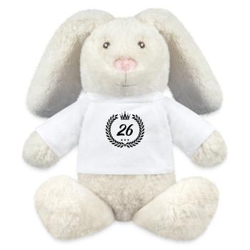 coat of arms 26 - MiniFeet® RecycelHase® Bunny Cream - white - Front