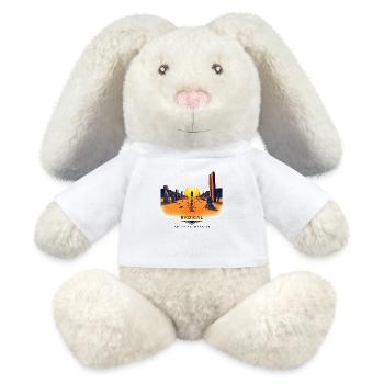 Radical self-portrayal - MiniFeet® RecycelHase® Bunny Cream - white - Front