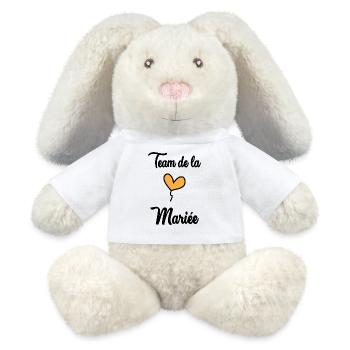 BRAUT-TEAM - MiniFeet® RecycelHase® Creme - Weiß - Vorne