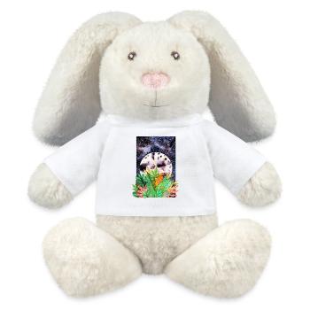 Vollmond - MiniFeet® RecycelHase® Creme - Weiß - Vorne