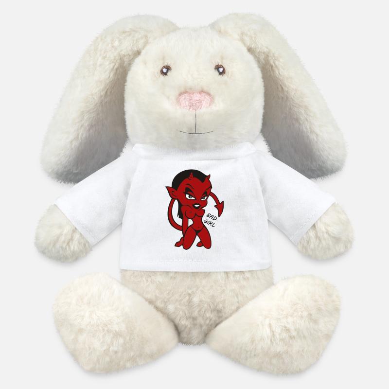 Bad Gril - MiniFeet® RecycelHase® Bunny Cream - white
