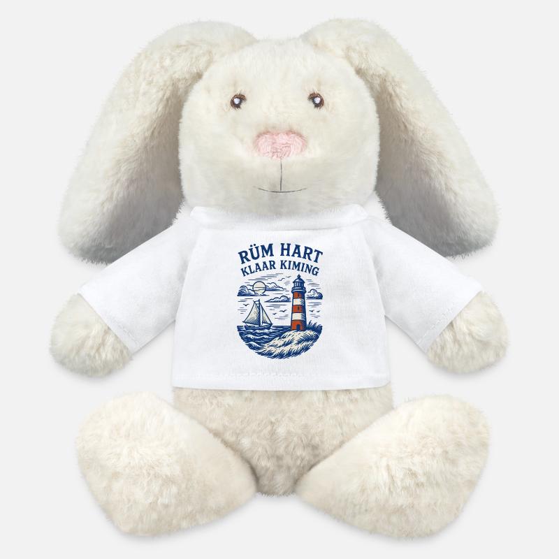 Rüm Hart - Clear Kiming - MiniFeet® RecycelHase® Bunny Cream - white