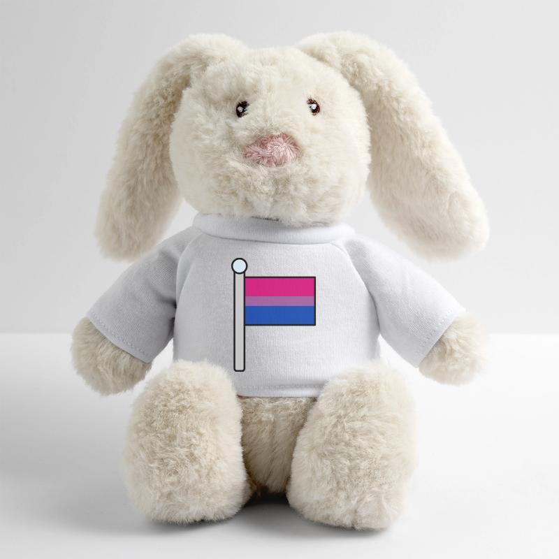 Bisexual Pride Flag  MiniFeet® RecycelHase® Bunny Cream