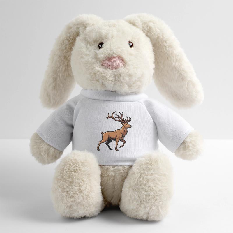 Wild Deer Nature Race Forest MiniFeet® RecycelHase® Bunny Cream
