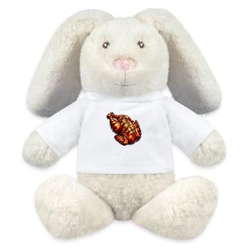 Hähnchen - MiniFeet® RecycelHase® Creme - Weiß - Vorne