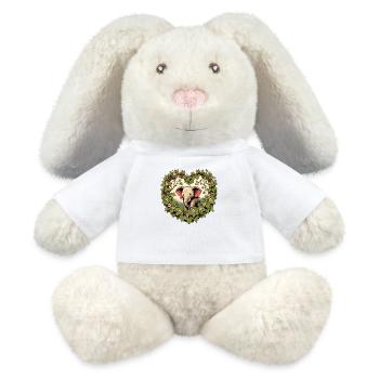 Elephant - MiniFeet® RecycelHase® Bunny Cream - white - Front