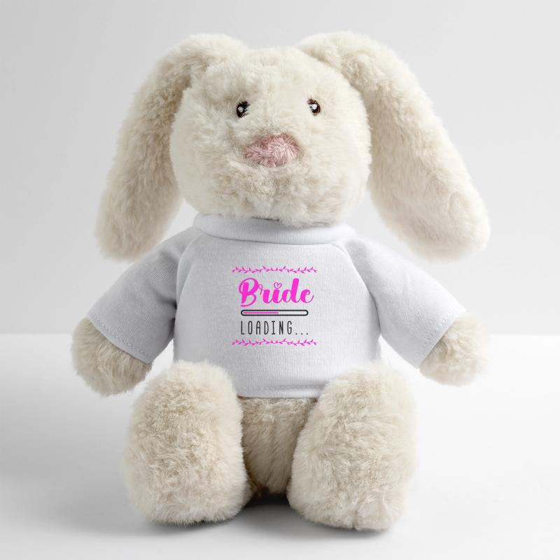 bride loading MiniFeet® RecycelHase® Creme