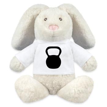Kettle Bell - MiniFeet® RecycelHase® Bunny Cream - white - Front