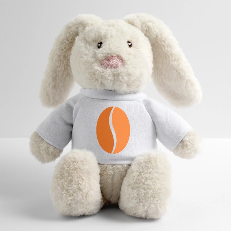Coffee Bean Bean Flat Icon MiniFeet® RecycelHase® Bunny Cream