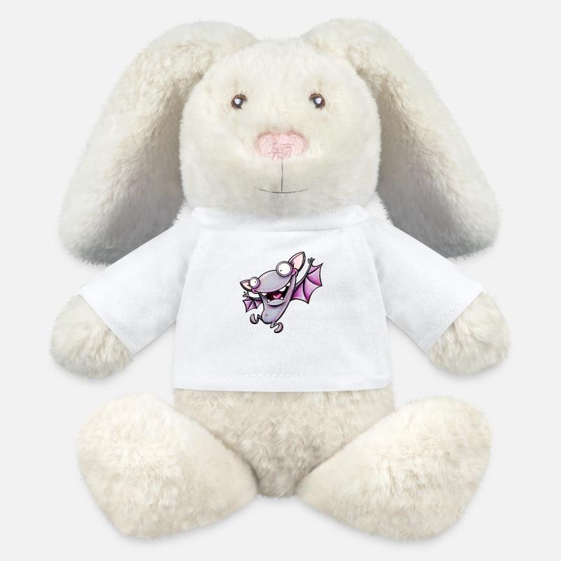 bat - MiniFeet® RecycelHase® Creme - Weiß