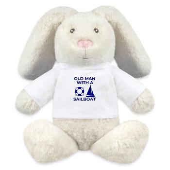 Sail - MiniFeet® RecycelHase® Bunny Cream - white - Front