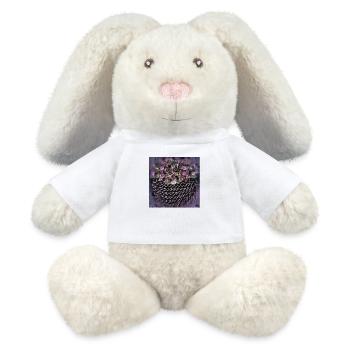 Rose - MiniFeet® RecycelHase® Creme - Weiß - Vorne