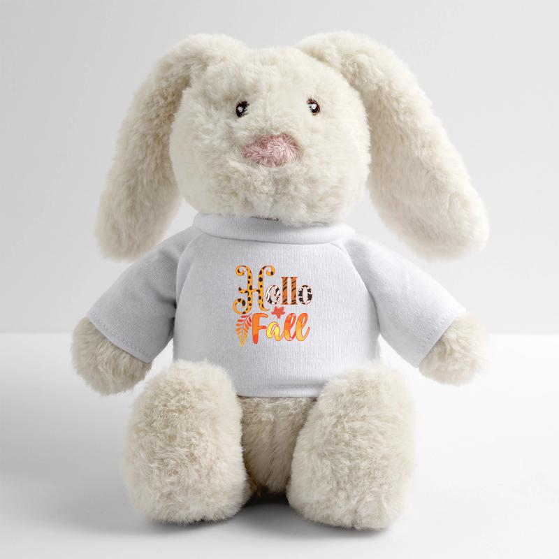 Autumn Hello Fall MiniFeet® RecycelHase® Bunny Cream