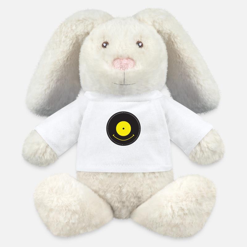 Have a nice vinyl day - MiniFeet® RecycelHase® Creme - Weiß
