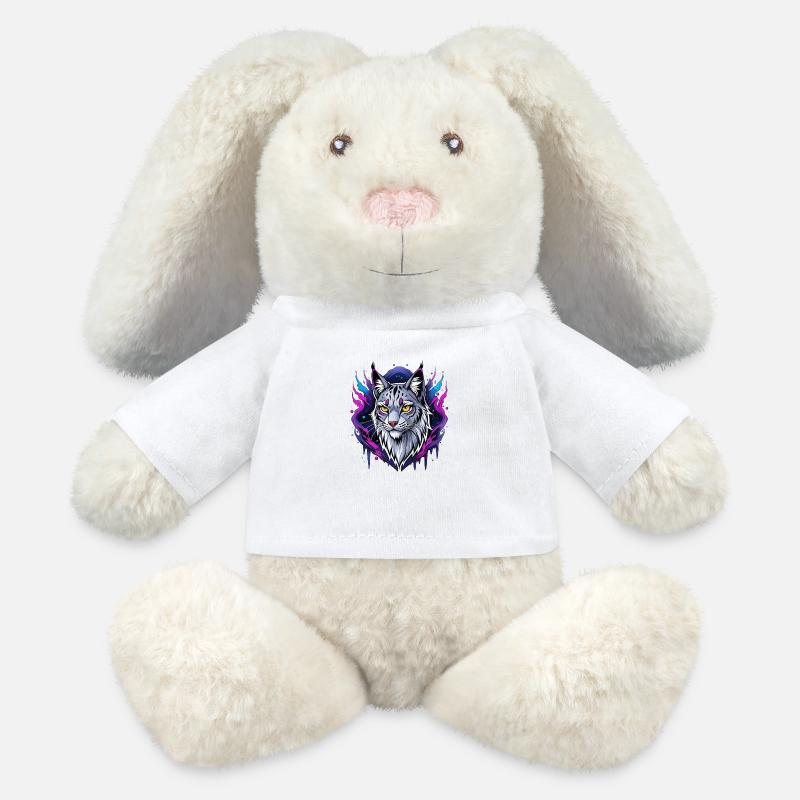 Lynx - MiniFeet® RecycelHase® Bunny Cream - white