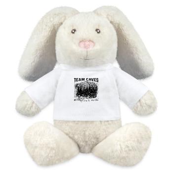 Team Caves Crescent City Fan Merch - MiniFeet® RecycelHase® Bunny Cream - white - Front
